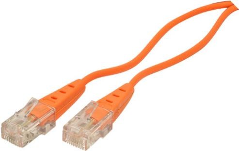Produktbild Shiverpeaks BASIC-S ISDN-Anschlusskabel, orange, 0,5 m RJ45 Stecker