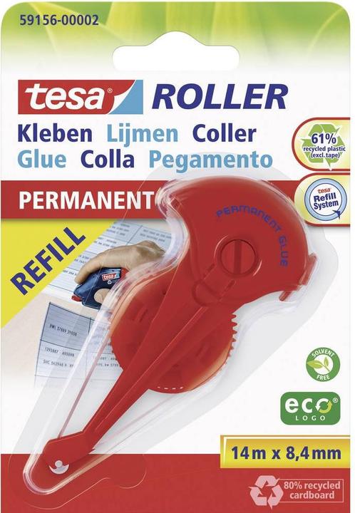 tesa Nachfüllkassette Kleberoller permanent