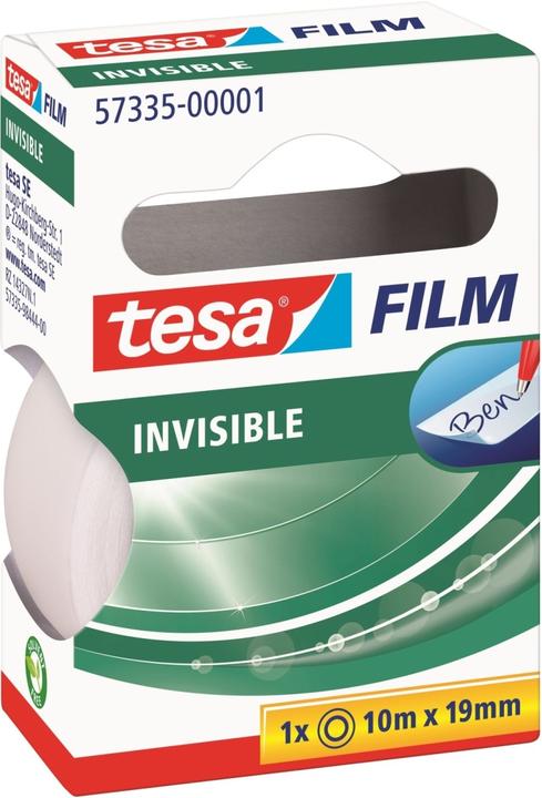 Produktbild tesa 1x tesafilm INVISIBLE, matt-unsichtbar, alterungsbeständig und reissfest (19 mm)