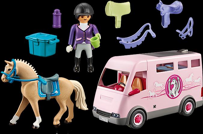 Image du produit Playmobil Véhicules de transport de chevaux (71237, Playmobil Country)