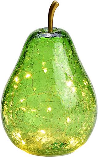 Image du produit G. Wurm Ampoule à 20 LED avec minuterie en verre, vert cla