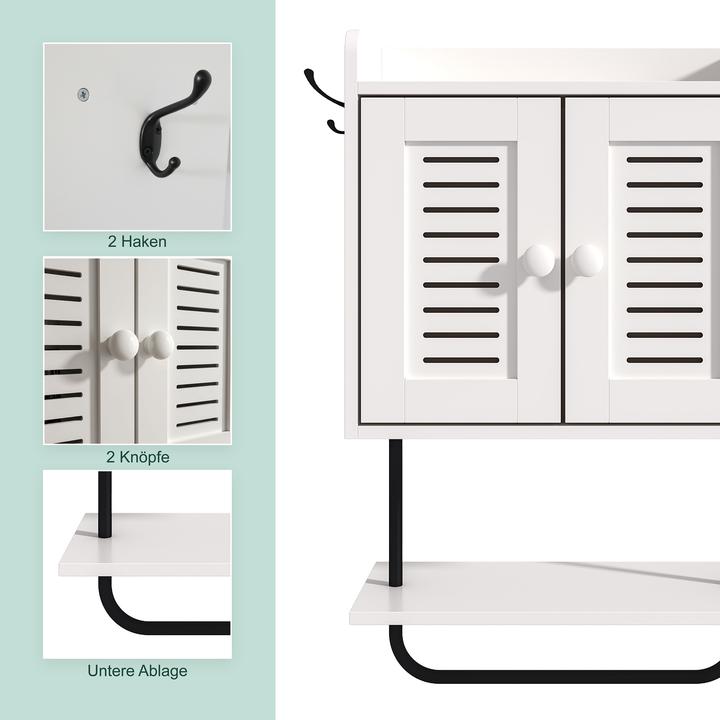Produktbild Relaxdays Hängeschrank (40 x 17.50 x 61 cm)