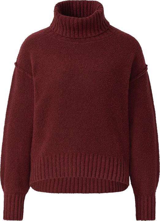 Produktbild s.Oliver Strickpullover Kuscheliger Strickpullover mit breitem Rollkragen (40)