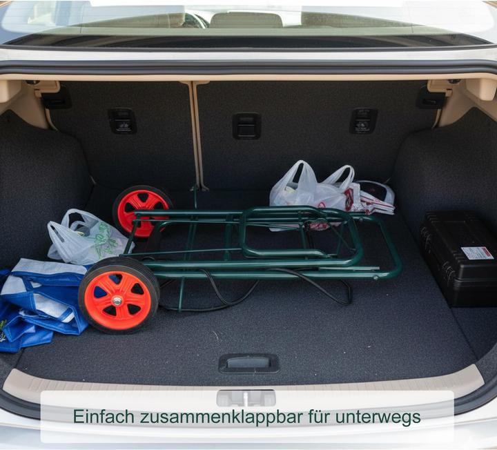 Actual product image Relaxdays folding trolley (35 kg)