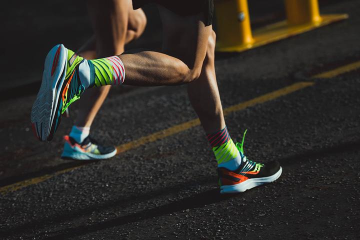 Actual product image Incylence Running Diagonals Orange Inferno (43 - 46)