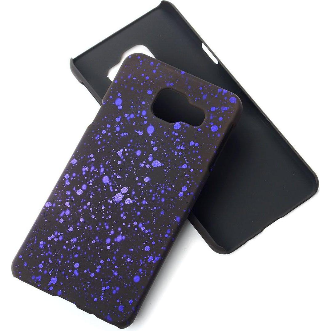 Thumbnail - König Design Handy Hülle Schutz Case Bumper Etuis für Samsung Galaxy A3 2016 3D Sterne Lila (Samsung Galaxy A3 (2016)), ...