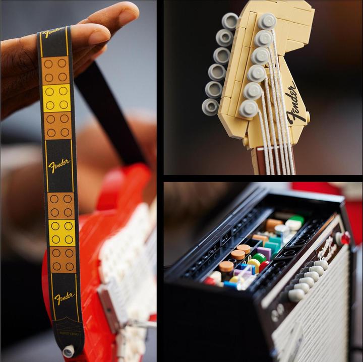Image du produit LEGO Fender Stratocaster (21329, LEGO Ideas, LEGO difficiles à trouver)
