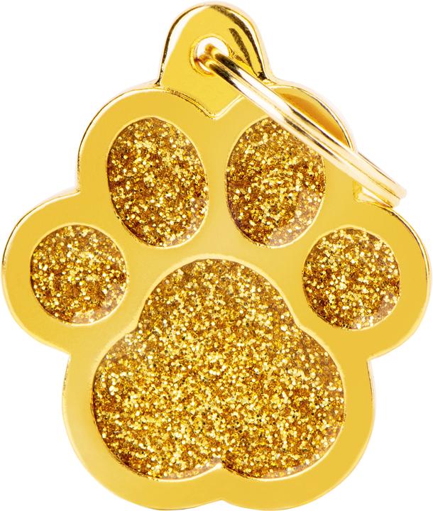 Produktbild Myfamily MyFa tegn shine, pote stor, guld (Hund)