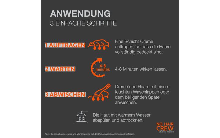Produktbild No Hair Crew Enthaarungscrème Tattoo Edition 150 ml (150 ml, 1 x)