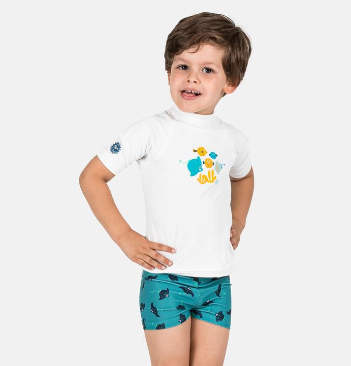 Image du produit Nabaiji Boxer de bain Bébé / Enfant - Titou Manta bleu (74, 75 C)