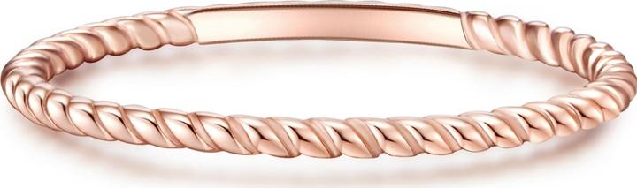 Actual product image Glanzstücke München Ladies Sterling Silver Rose Gold - 6062 (58, 925 Silver)