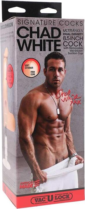Image du produit Doc Johnson Chad White 8.5 Inch ULTRASKYN Cock