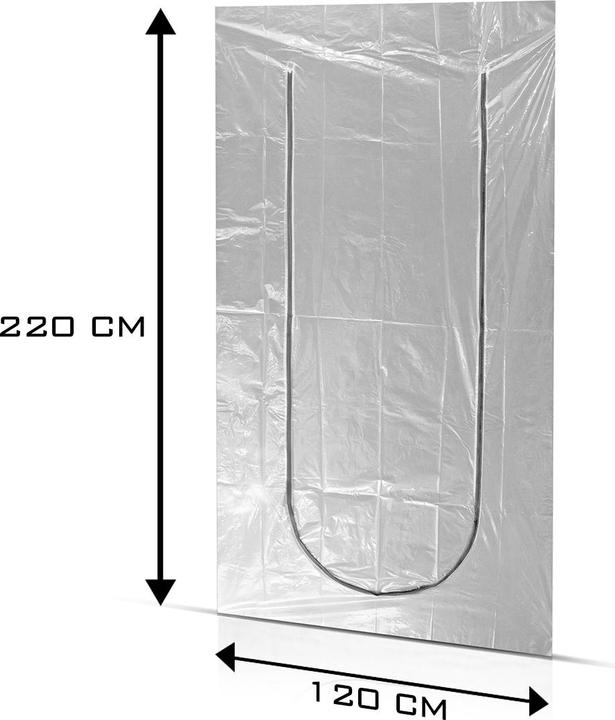 Produktbild Stahlwerk Staubschutztür 3er Set U-Form Staubtür Schmutzschleuse Staubvorhang (Schutzbrillenkasten)