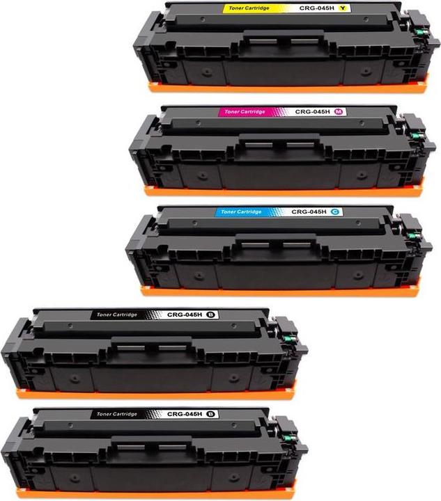 Image du produit Hermex Toner alternatif pour Canon 045H XL (C, CF, M, Y)