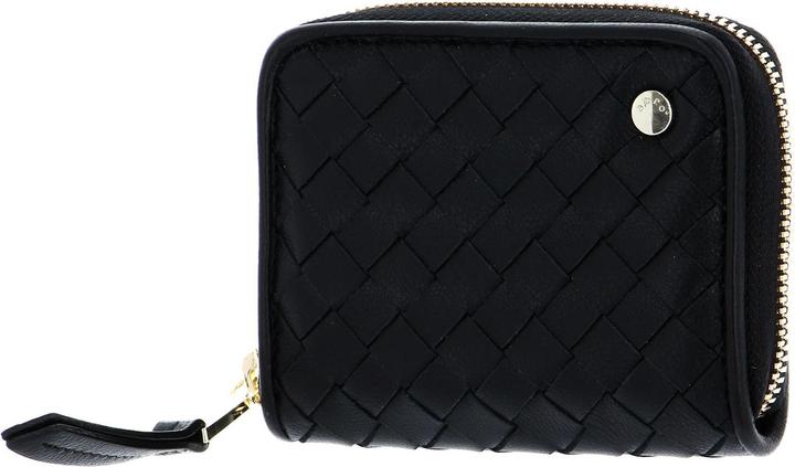 Actual product image Abro Leather Piuma Weaving Zip Wallet