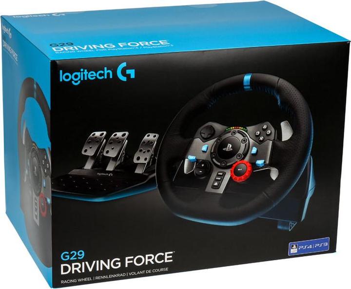 Productafbeelding Logitech G G29 Driving Force (PlayStation, PC) (PS3, PS4, PC, PS5)
