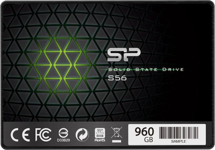 Produktbild Silicon Power Slim S56 - 480 GB SSD - intern - 2.5" (6.4 cm) (480 GB, 2.5")