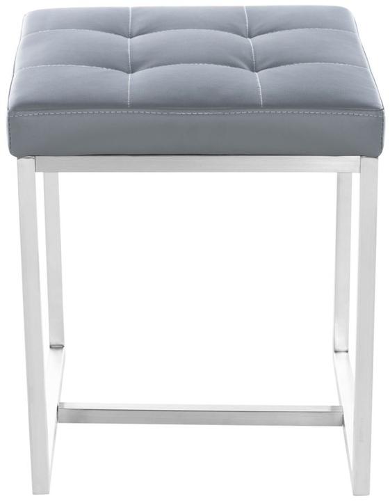 Produktbild Swisshandel24 2er Set Sitzhocker Barci, grau