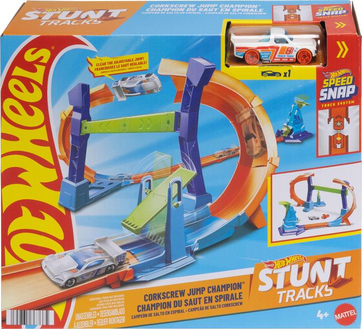 0 Hot Wheels Stuntbanen - Kampioen kurkentrekkersprong