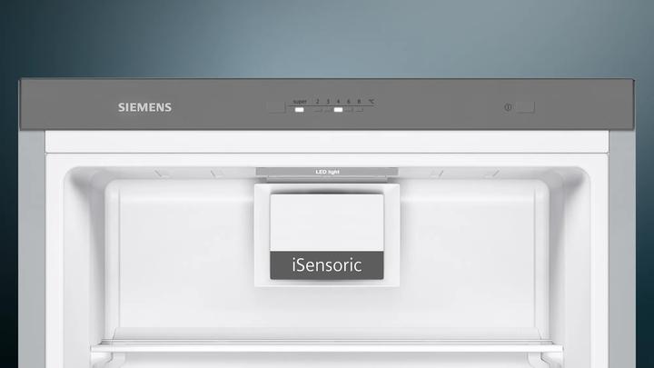 Produktbild Siemens iQ300, free-standing fridge, 186 x 60 cm, Inox-easyclean, KS36VGIDP
