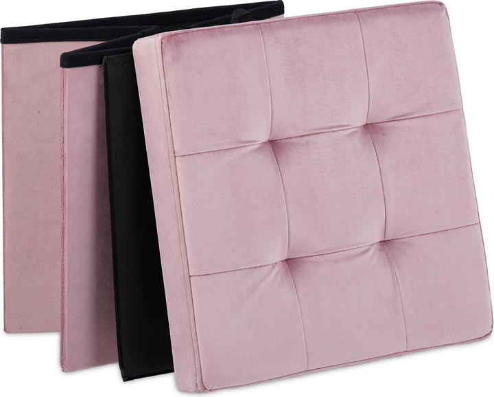 Actual product image Relaxdays Storage Ottoman