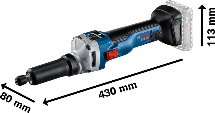 Actual product image Bosch Professional GGS 18V-10 SLC (Straight grinder, 1000 W)