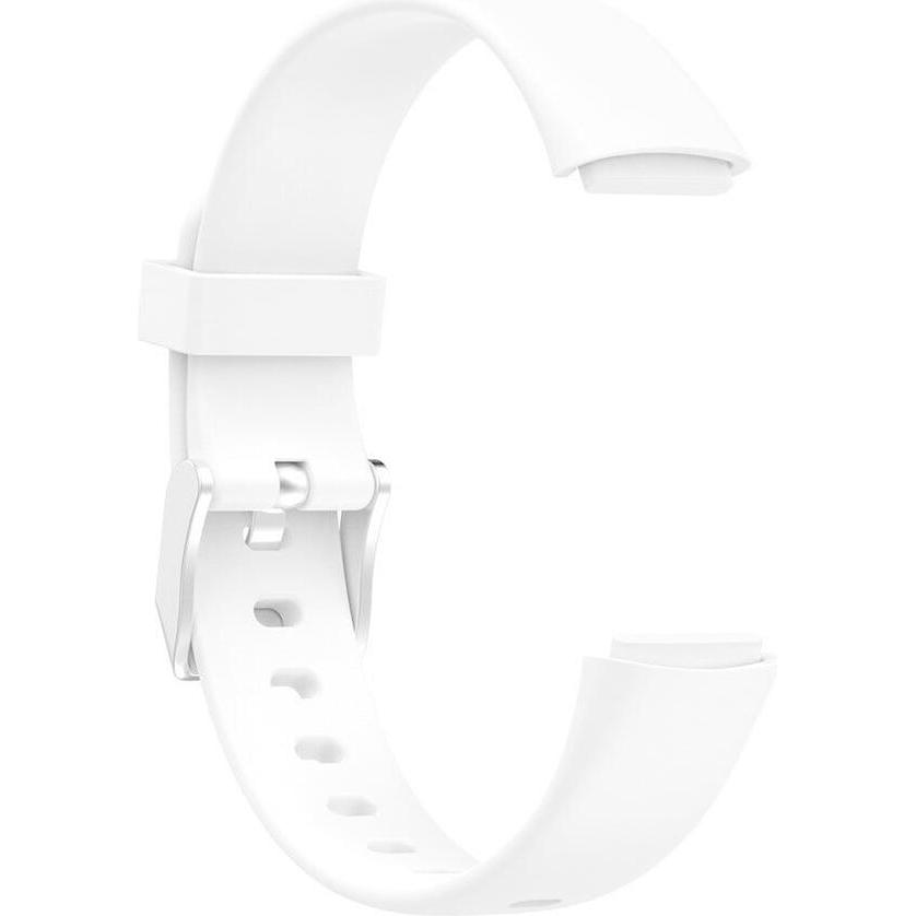 Thumbnail - Strap-it Silikonarmband (Silikon, Fitbit Luxe), Uhrenarmband, Weiss