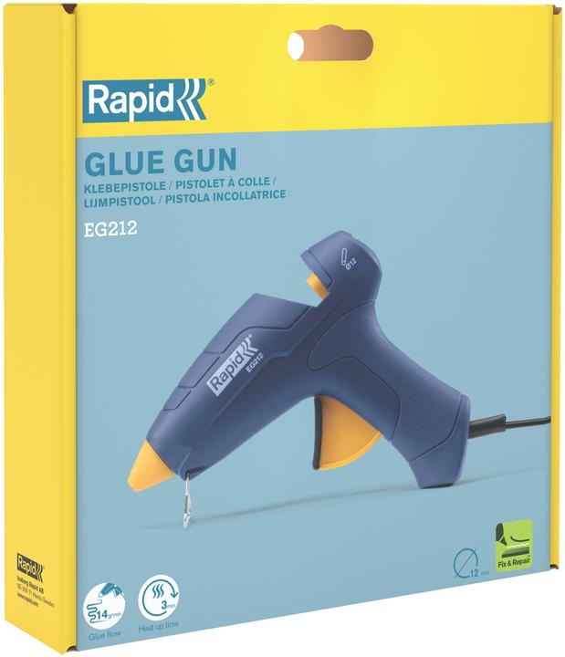 Actual product image Rapid Heissklebepistole EG212, 20 Watt, blau