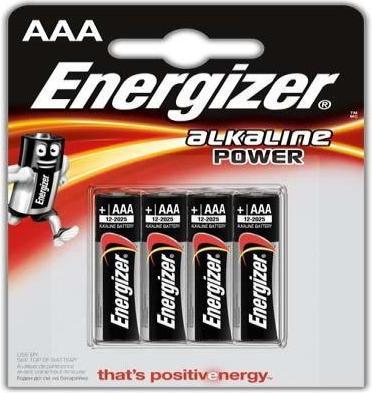 Actual product image Energizer Alkaline Power (4 pcs., AAA)