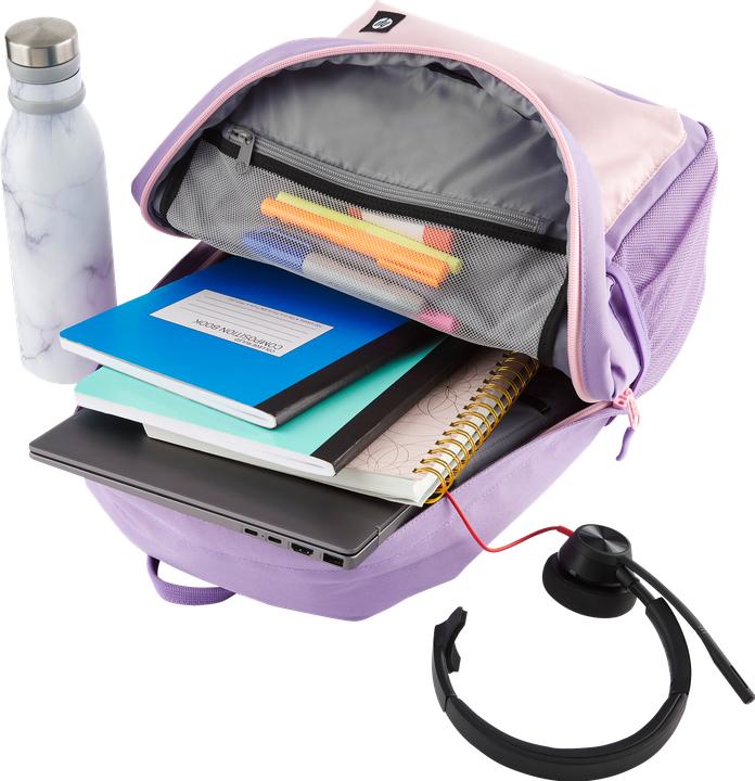 Actual product image HP Campus Lavender Backpack (P) (17 l)
