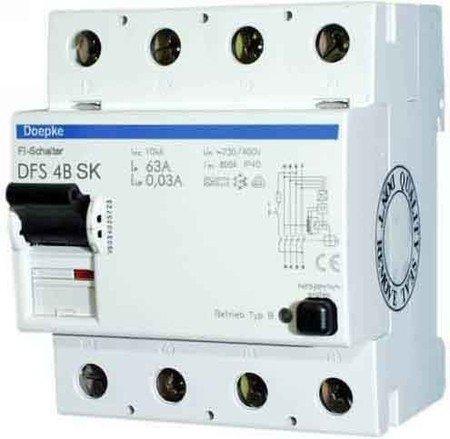 Actual product image Doepke GmbH Fi switch DFS4 040-4/0.30-B SK