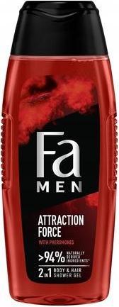 Fa FA Men Attraction Force Shower Gel żel pod prysznic do mycia ciała i włosów dla mężczyzn Pheromone 4 (400 ml)