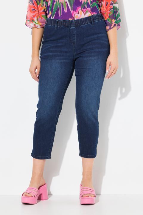 Produktbild Ulla Popken 7/8-Jeggings Sienna, konisches Bein, Denimoptik (60)