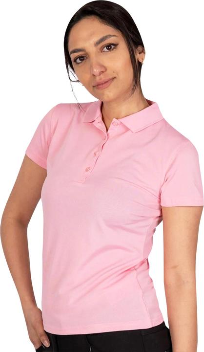 Actual product image Island Green Womens/Ladies Classic Micro Pique Golf Polo Shirt (44)