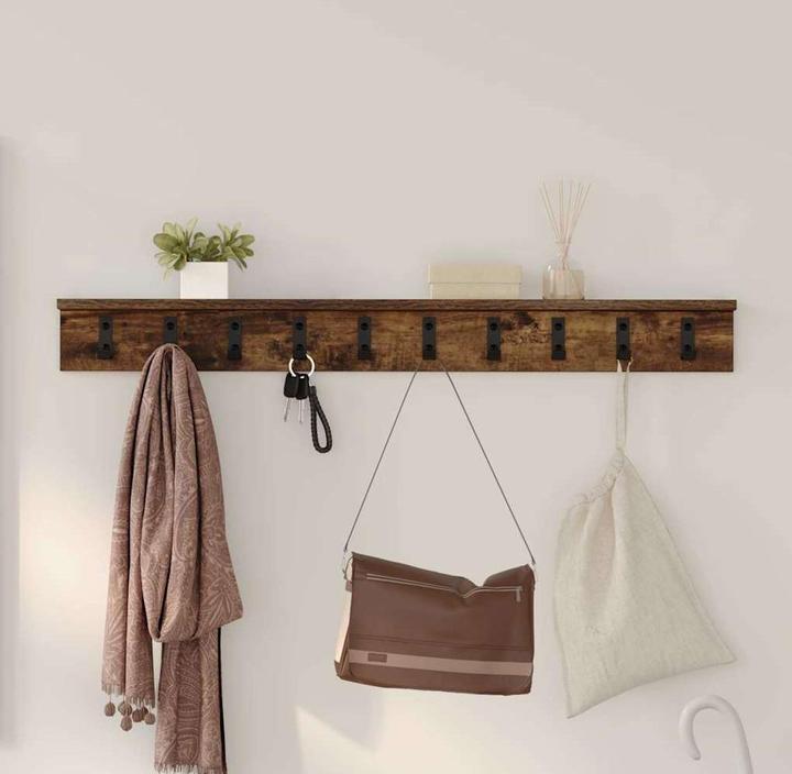 Actual product image vidaXL Wall coat rack