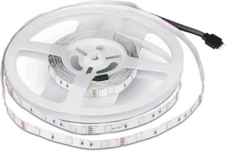 V-TAC VT5050 LED Strip RGB Set SMD5050 300LED 2 x 5m Remote Control Adapter (RGB, 500 cm, Indoor)