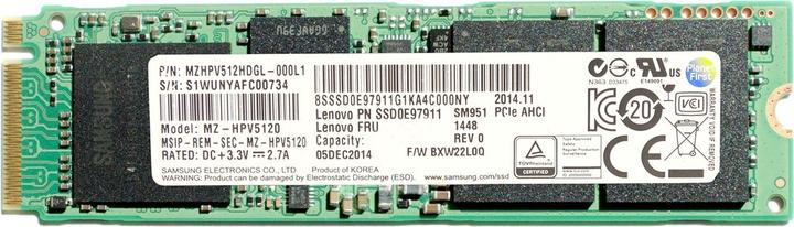 Image du produit Lenovo 4XB0K48502 (512 Go, M.2 2280)