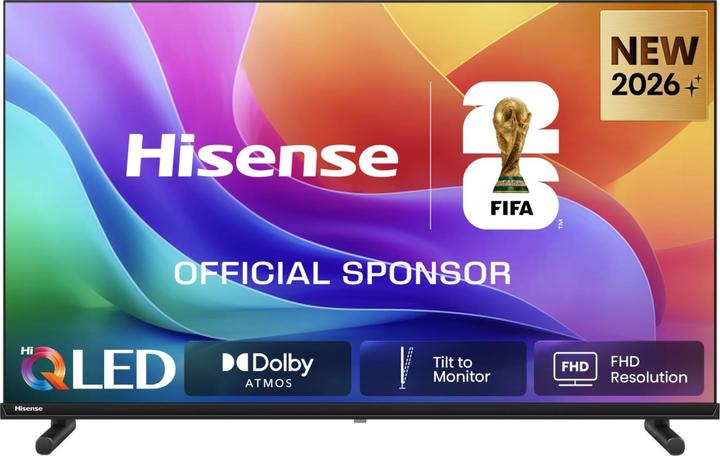 Hisense 32A59S sw QLED-TV FHD,Multituner,Smart,Spielemodus,D.Atmos (32", LED, QLED, Full HD)