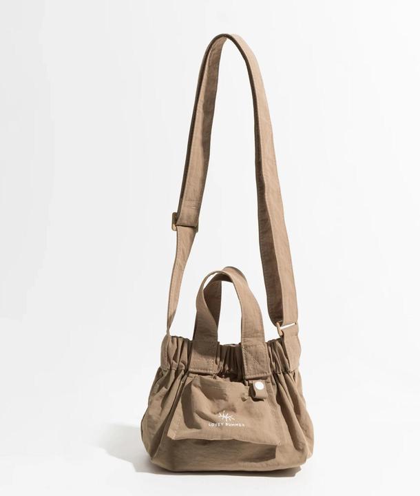 Produktbild Only-Bags.Store Nylon Solid Farbe Umhängetasche Einfache kleine Hobo Handtasche Stylish Nylon Leichtgewicht Tote
