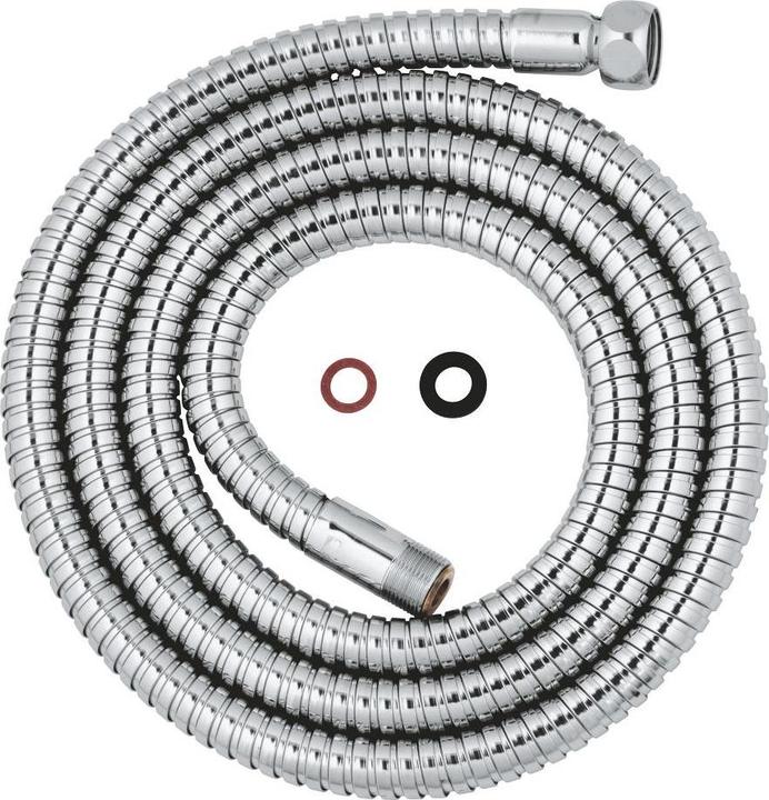Produktbild Grohe Metallbrauseschlauch RELEXA 1500mm, für Spültischbatterien chrom (150 cm)