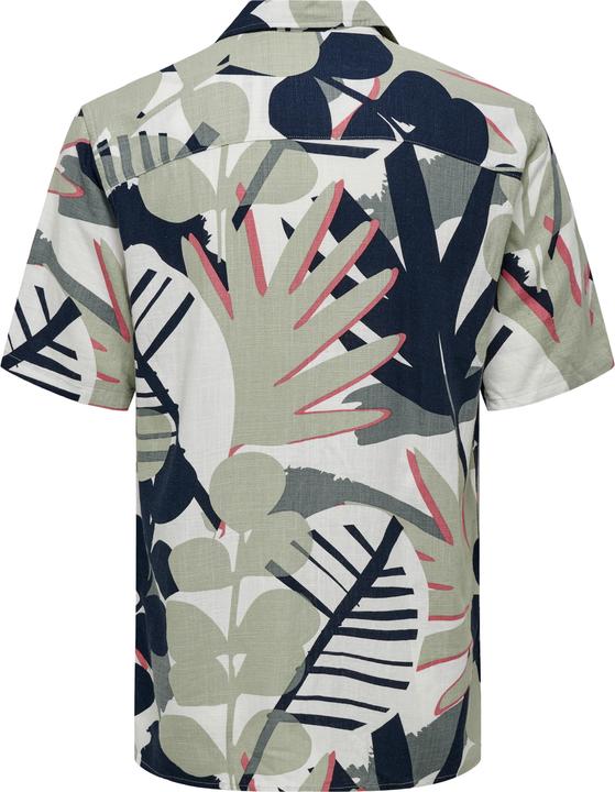 Immagine prodotto Only & Sons Onsbertil Reg Visc Linen Aop Ss Shirt (M)