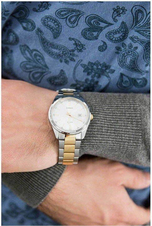 Immagine prodotto Casio Mtp-1302psg-7avef (Orologio da polso analogico, 44.20 mm)