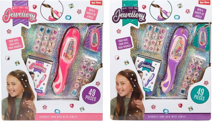 Productafbeelding Toi-Toys Set Haarschmuck mit Juwelen - 49-teilig.
