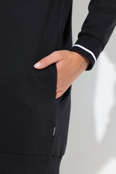 Produktbild Ulla Popken Long-Hoodie, Oversized, Kapuze, Langarm (58)