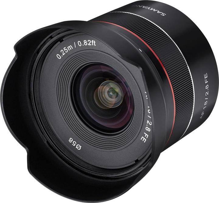 Actual product image Samyang AF 18mm f/2.8 FE, Sony E- Mount (Sony E, full size)