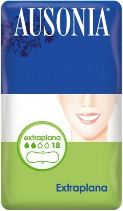 Actual product image Ausonia compresas extra plana 18 uds (18x)