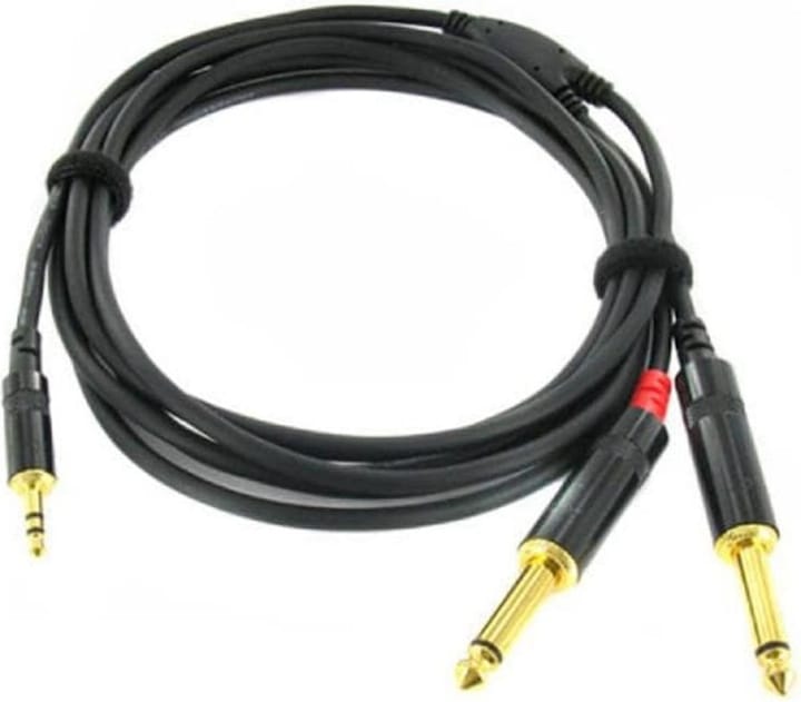 Produktbild Cordial CFY 1.5 WPP - Y-Adapterkabel 3.5mm Klinke - 2x 6.3mm Mono-Klinke (1.50 m, 3.5mm Klinke (AUX), 6.3mm Klinke (Jack))
