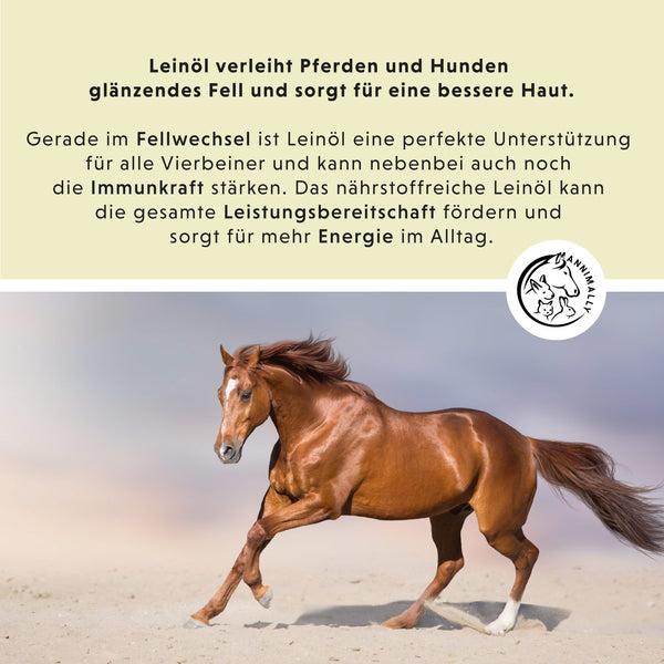 Produktbild Annimally Leinöl (1 x, 500 g)