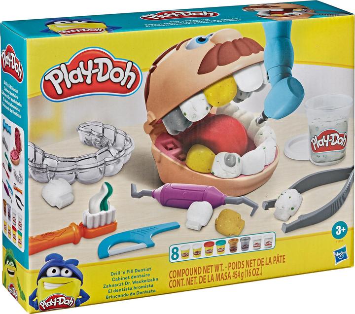 Actual product image Play-Doh Dentist Dr. Wiggle Tooth