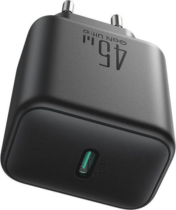 Produktbild Joyroom GaN Wall Charger USB-C, 45W - Black (45 W, 1 Port)